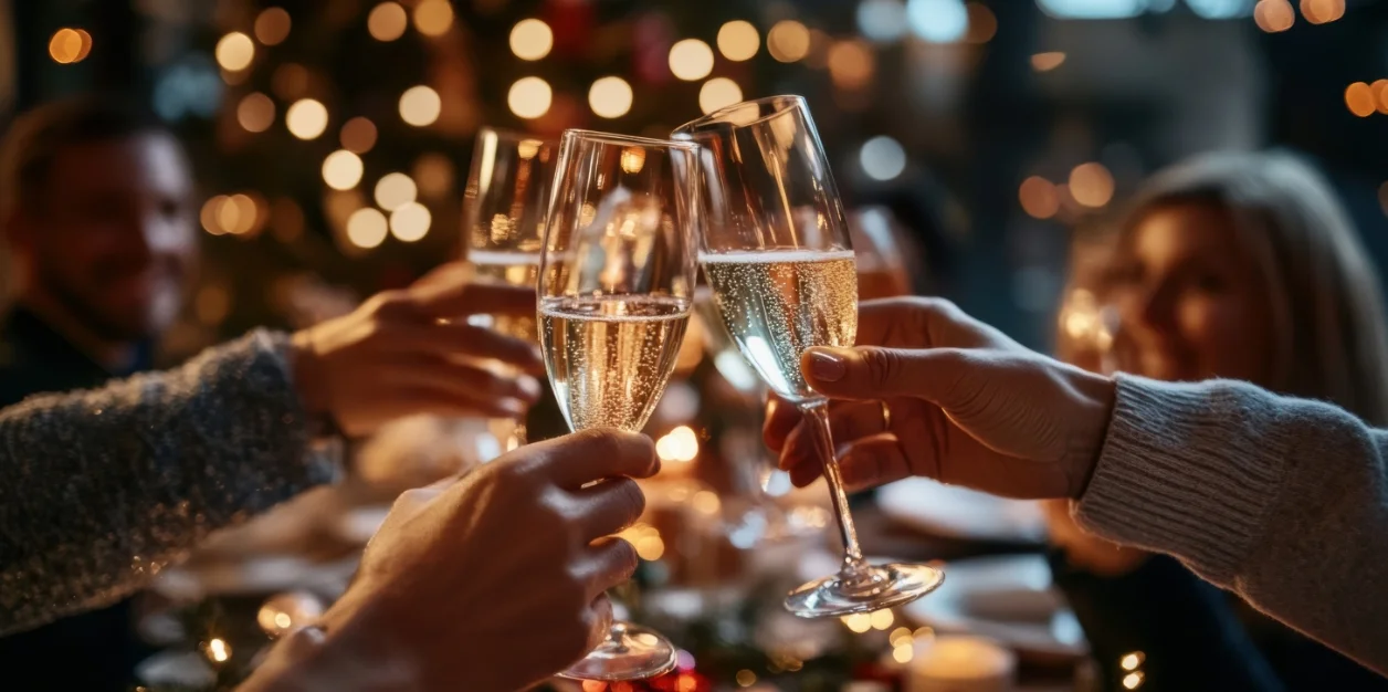 Champagne glasses